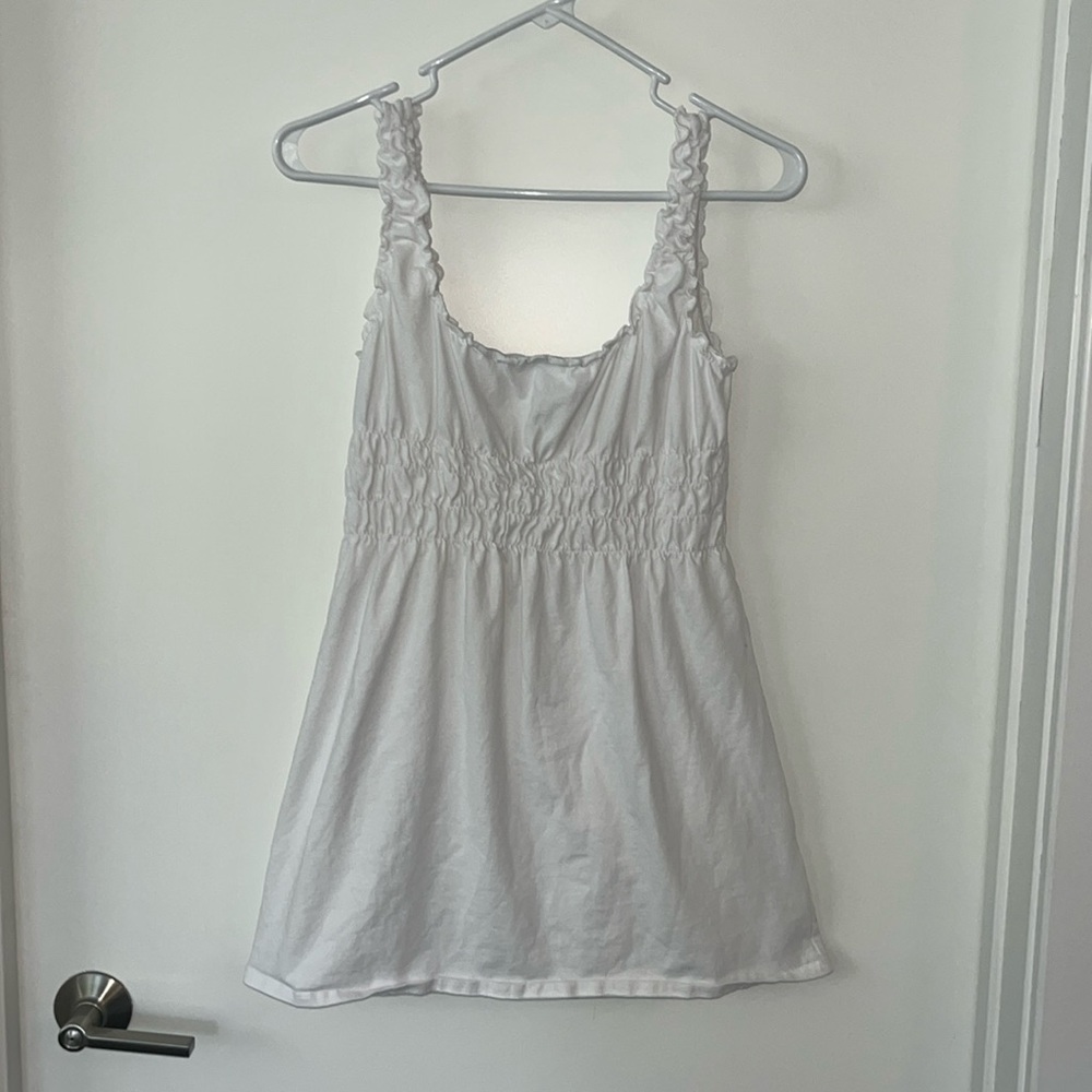 Princess Polly White Tank Top Dress
